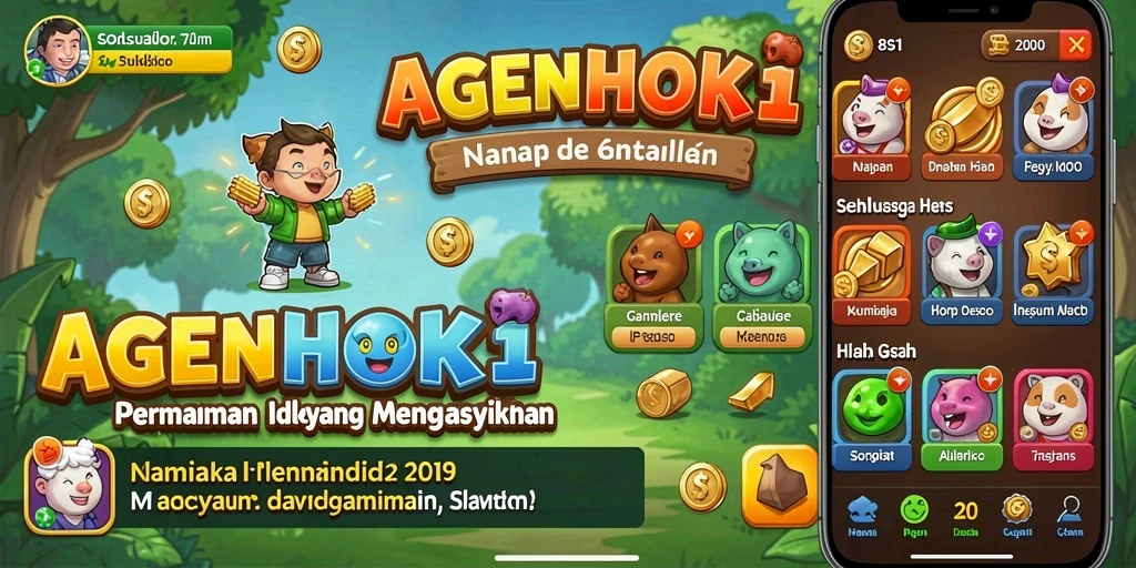 Screenshot gameplay AGENHOKI menunjukkan karakter dan strategi yang menarik.