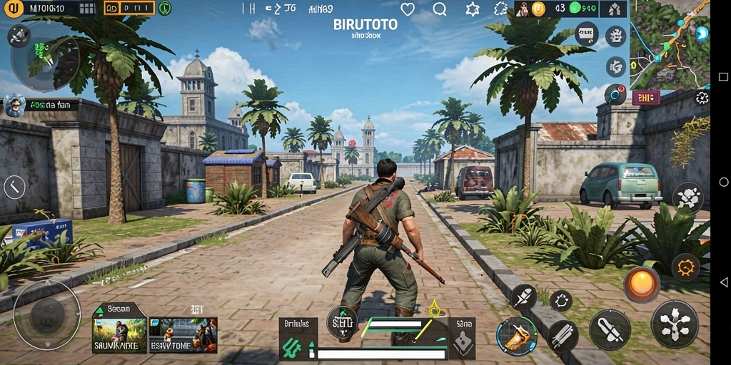 Tampilan gameplay BIRUTOTO yang imersif dan interaktif.
