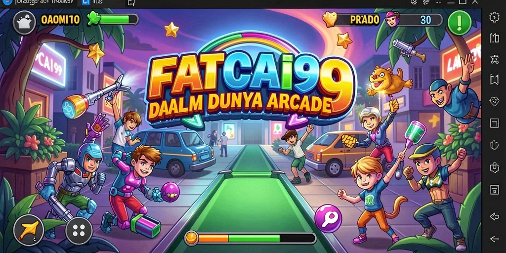 Gameplay seru FATCAI99 menampilkan berbagai tantangan menarik dalam permainan Arcade.