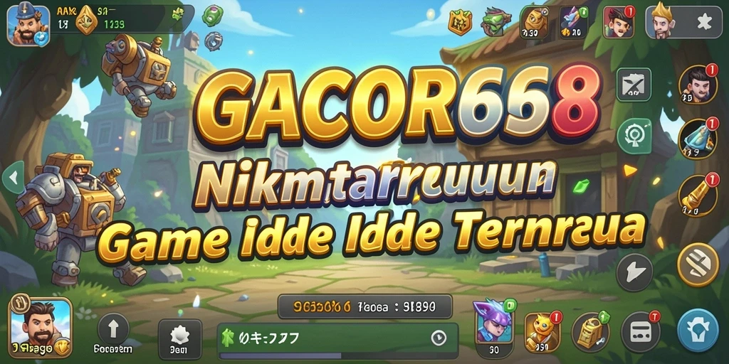 Tampilan gameplay GACOR668 yang menarik dan inovatif.