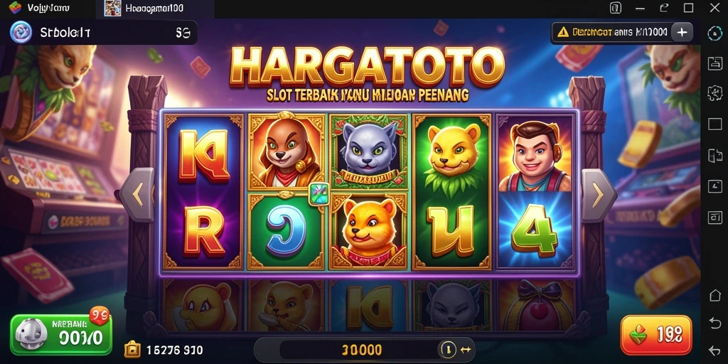 Screenshot HARGATOTO menampilkan gameplay Slot yang seru dan menarik.