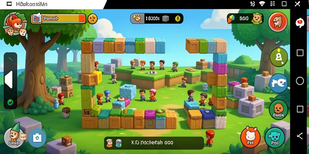Screenshot gameplay HR89 menampilkan tantangan Puzzle yang menarik.
