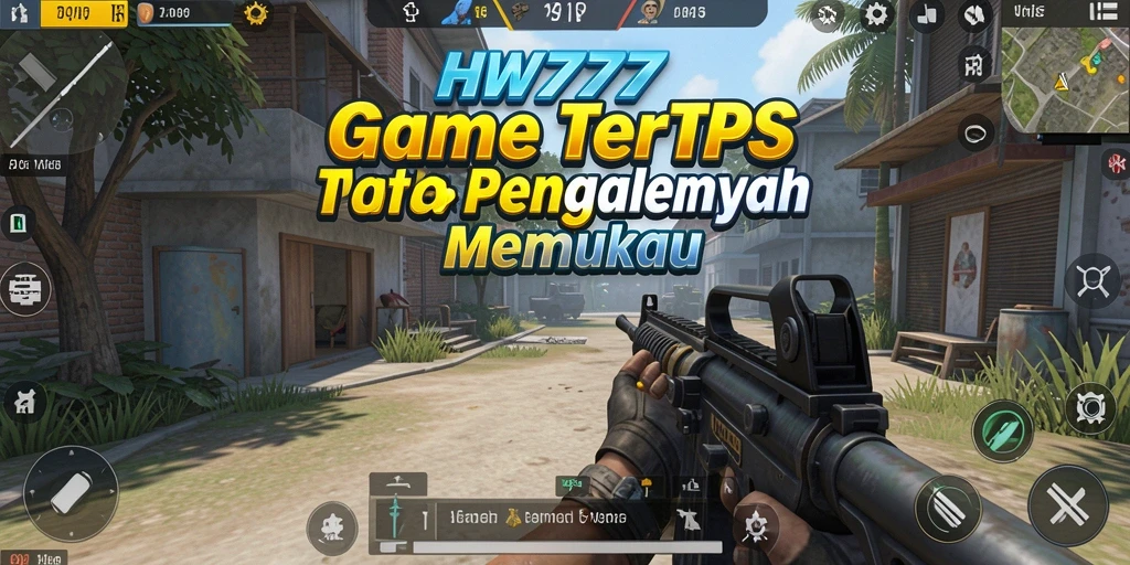 Screenshot HW777 menampilkan aksi seru dalam gameplay TPS.