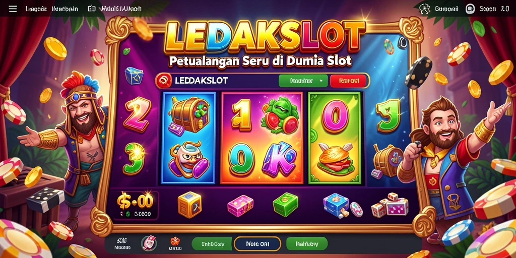 Tampilan gameplay seru LEDAKSLOT dengan berbagai tantangan.