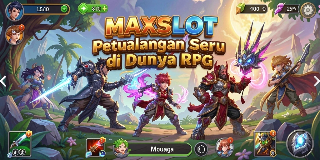 Gameplay seru dalam MAXSLOT dengan pertarungan yang mendebarkan.