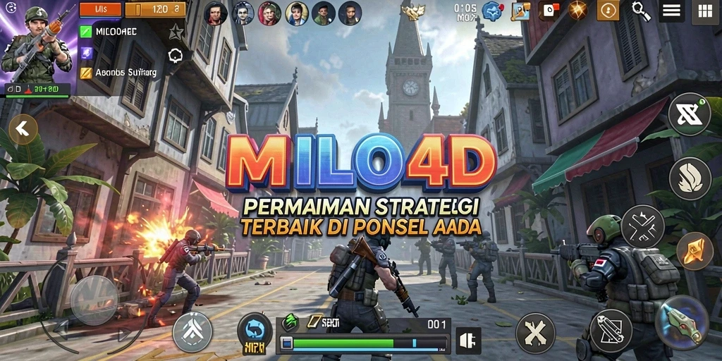 Tampilan gameplay menarik dari MILO4D dengan strategi SLG yang mendebarkan.