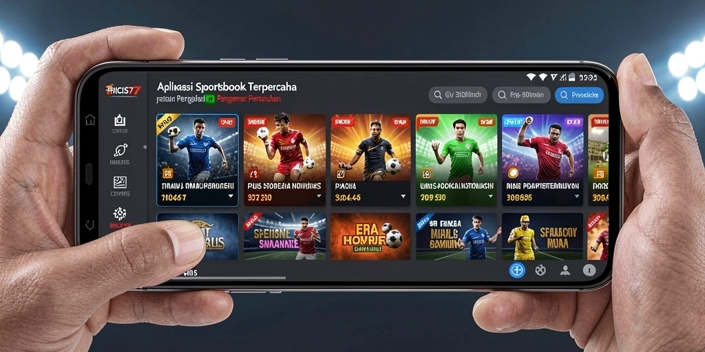 Tampilan gameplay menarik dari aplikasi Sportsbook RICIS77.