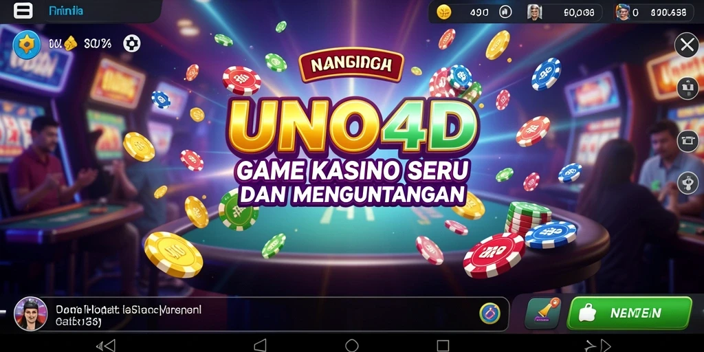 Screenshot UNO4D menunjukkan pengalaman game Kasino yang mendebarkan dan menghibur.